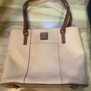 Dooney & Bourke Pebble Grain Leather Lexington Shopper Tote Purse Handbag